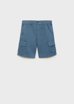 Dzieci MANGO Bermudy*Bawełniane bermudy cargo