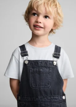 Dzieci MANGO Dżinsy*Bawełniane ogrodniczki