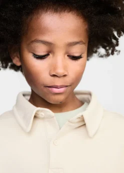 Dzieci MANGO Bluzy*Bawełniane polo z długim rękawem