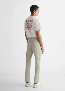 MANGO Spodnie*Bawełniane spodnie cargo