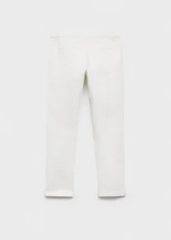 Dzieci MANGO Spodnie*Bawełniane spodnie chinos