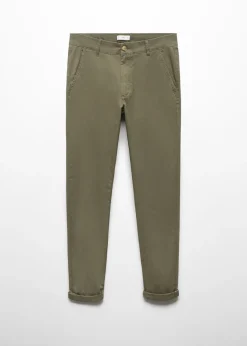 MANGO Spodnie*Bawełniane spodnie chinos