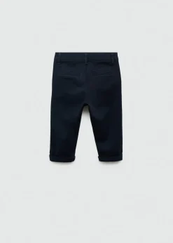 Dzieci MANGO Spodnie*Bawełniane spodnie chinos