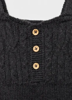 Dzieci MANGO Sukienki I Kombinezony|Kombinezony I Ogrodniczki*Bawełniany kombinezon z dzianiny