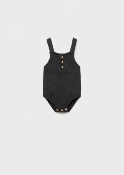 Dzieci MANGO Sukienki I Kombinezony|Kombinezony I Ogrodniczki*Bawełniany kombinezon z dzianiny