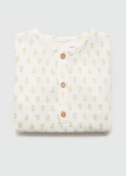 Dzieci MANGO Koszule|Koszule*Bawełniany wzorzysty t-shirt