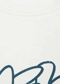 Dzieci MANGO Koszulki*Bawełniany wzorzysty t-shirt