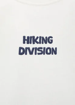 Dzieci MANGO Koszulki*Bawełniany wzorzysty t-shirt