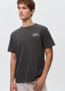 MANGO Koszulki*Bawełniany wzorzysty t-shirt