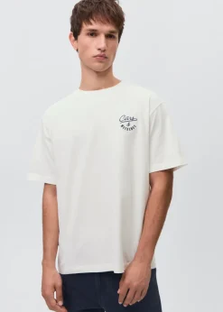 MANGO Koszulki*Bawełniany wzorzysty t-shirt