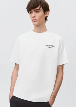 MANGO Koszulki*Bawełniany wzorzysty t-shirt