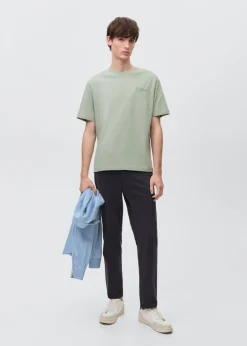 MANGO Koszulki*Bawełniany wzorzysty t-shirt