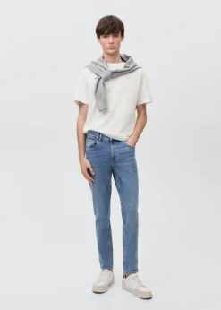 MANGO Koszulki*Bawełniany wzorzysty t-shirt