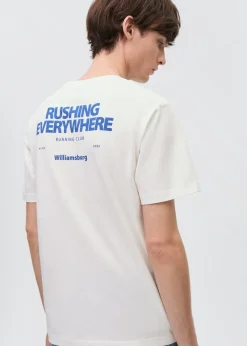 MANGO Koszulki*Bawełniany wzorzysty t-shirt