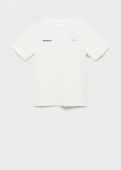 MANGO Koszulki*Bawełniany wzorzysty t-shirt