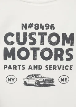 MANGO Koszulki*Bawełniany wzorzysty t-shirt