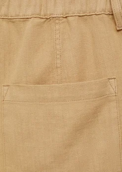 MANGO Dżinsy*Bermudy bawełniane z kieszeniami