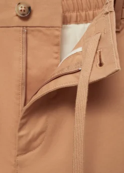 MANGO Spodnie*Bermudy bawełniane z troczkami