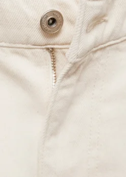 MANGO Dżinsy*Bermudy cargo z bawełnianego dżinsu