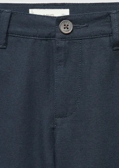 Dzieci MANGO Bermudy*Bermudy chino z lnu