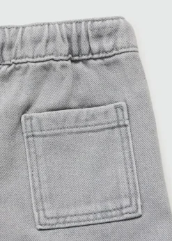 Dzieci MANGO Bermudy*Bermudy denim comfy-fit