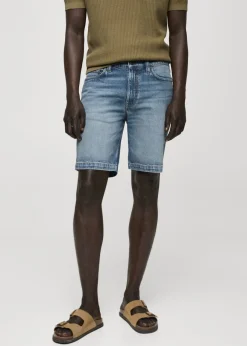 MANGO Dżinsy*Bermudy dżinsowe regular fit