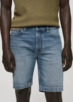 MANGO Dżinsy*Bermudy dżinsowe regular fit