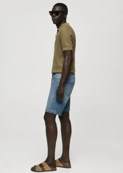 MANGO Dżinsy*Bermudy dżinsowe regular fit