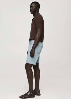 MANGO Dżinsy*Bermudy dżinsowe regular fit