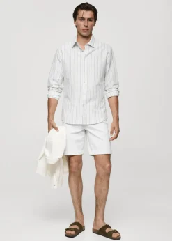 MANGO Dżinsy*Bermudy dżinsowe slim fit