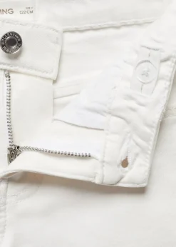 Dzieci MANGO Bermudy*Bermudy dżinsowe slim fit