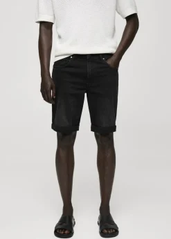 MANGO Dżinsy*Bermudy dżinsowe slim fit