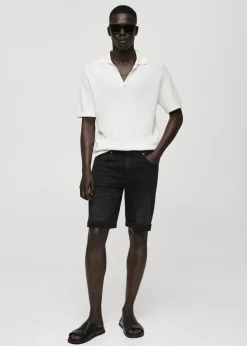 MANGO Dżinsy*Bermudy dżinsowe slim fit