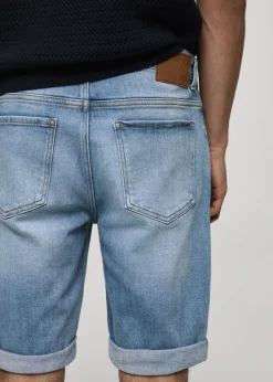 MANGO Dżinsy*Bermudy dżinsowe slim fit
