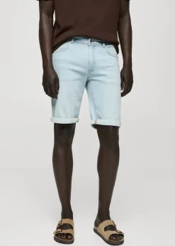 MANGO Dżinsy*Bermudy dżinsowe slim fit