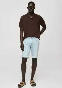 MANGO Dżinsy*Bermudy dżinsowe slim fit
