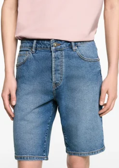 MANGO Bermudy*Bermudy dżinsowe z bawełny