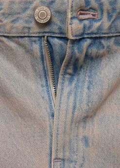 MANGO Krótkie Spodenki*Bermudy dżinsowe z efektem sprania