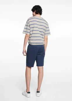 MANGO Bermudy*Bermudy slim fit z bawełny