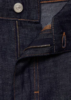 MANGO Dżinsy*Bermudy z 100% bawełny w denimowym stylu