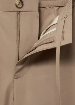 MANGO Spodnie*Bermudy z 100% bawełny ze sznurkiem