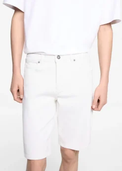 MANGO Bermudy*Bermudy z bawełnianego denimu