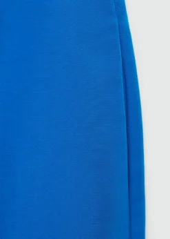 MANGO Krótkie Spodenki*Bermudy z lyocellu z zaszewkami