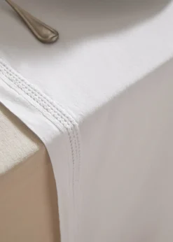 MANGO Obrusy*Bieżnik stołowy z bawełny z mereżką