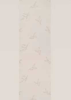 MANGO Obrusy*Bieżnik stołowy z bawełny z haftem w liście