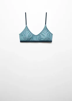 MANGO Bielizna*Biustonosz z nadrukiem