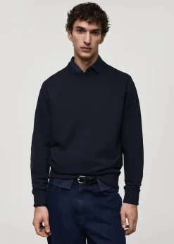 MANGO Bluzy*Bluza bawełniana regular fit