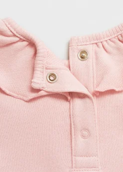 Dzieci MANGO Swetry I Kardigany|Swetry I Kardigany*Bluza bawełniana z falbanką