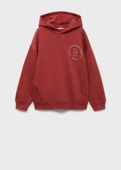 Dzieci MANGO Bluzy*Bluza bawełniana z haftem