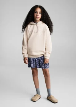 Dzieci MANGO Bluzy*Bluza bawełniana z haftem